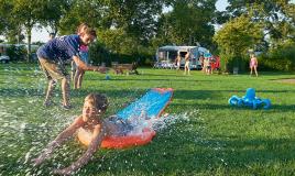 Jeux d'eau Camping de Oase Pays-Bas